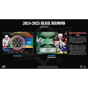 2024-25 Upper Deck Black Diamond Hockey Hobby Box