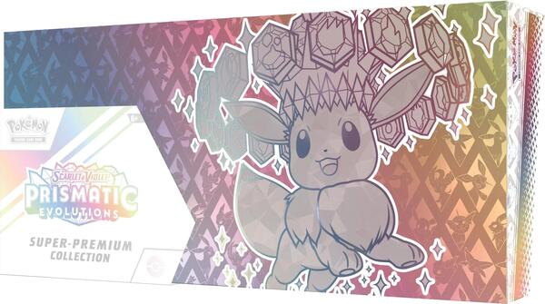 Pokémon Scarlet & Violet Prismatic Evolutions Super Premium Collection