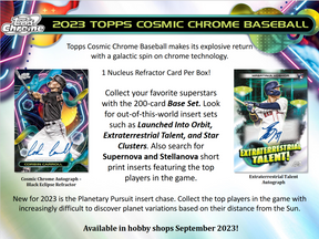 2023 Topps Cosmic Chrome Baseball Hobby 12 Box Case