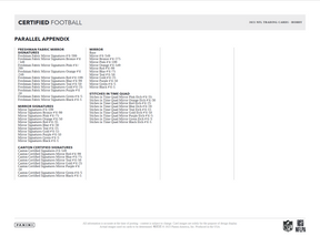 2023 Panini Certified Football Hobby Box