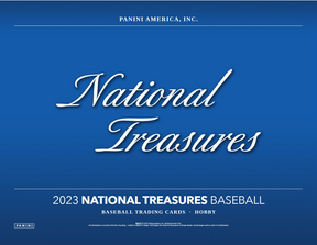 2023 Panini National Treasures Baseball Hobby Box