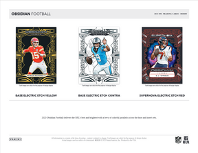 2023 Panini Obsidian Football Hobby Box