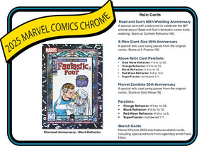 2025 Topps Chrome Marvel Hobby Box