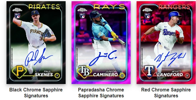 2024 Topps Chrome Update Sapphire Hobby Box